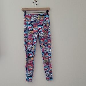 Constantly Varied Gear CVG Knockout Print Capri Leggings Size XS